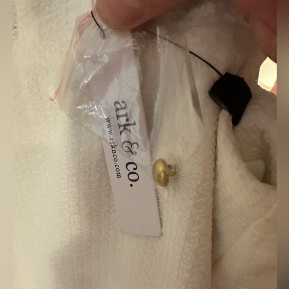 NWT white dress with lace, Arc & Co. Sold by impressions boutique - Picture 5 of 6